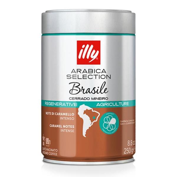 Imagem de Café Moído Illy Arabica Cerrado Mineiro Kit 3x250g