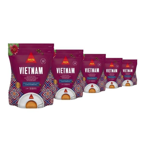 Imagem de Café Moído Importado, 5 Pacotes De 250G, Delta, Vietnam