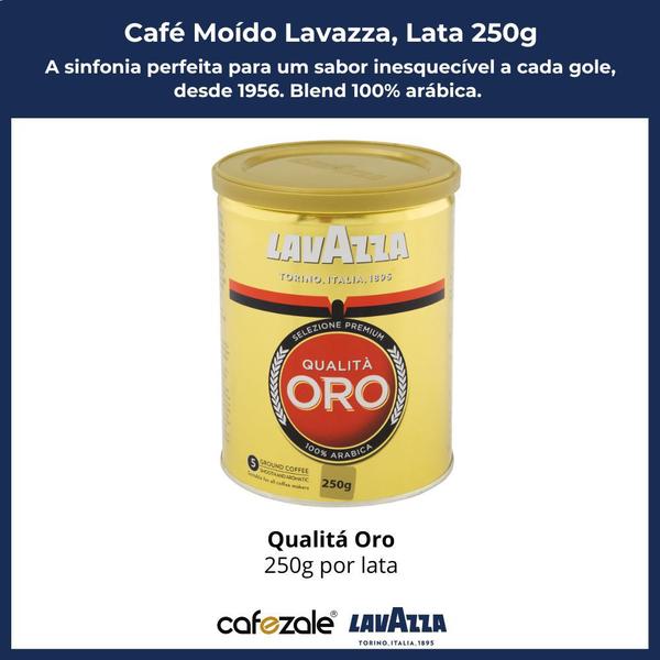 Imagem de Café Moído, Lavazza, Oro, Lata de 250g