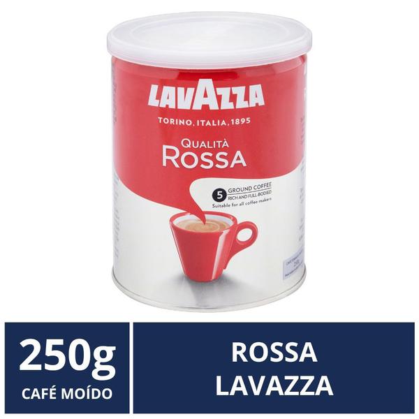 Imagem de Café Moído, Lavazza, Rossá, Lata de 250g