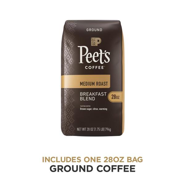 Imagem de Café moído Peet's Coffee Breakfast Blend Saco de 828 ml