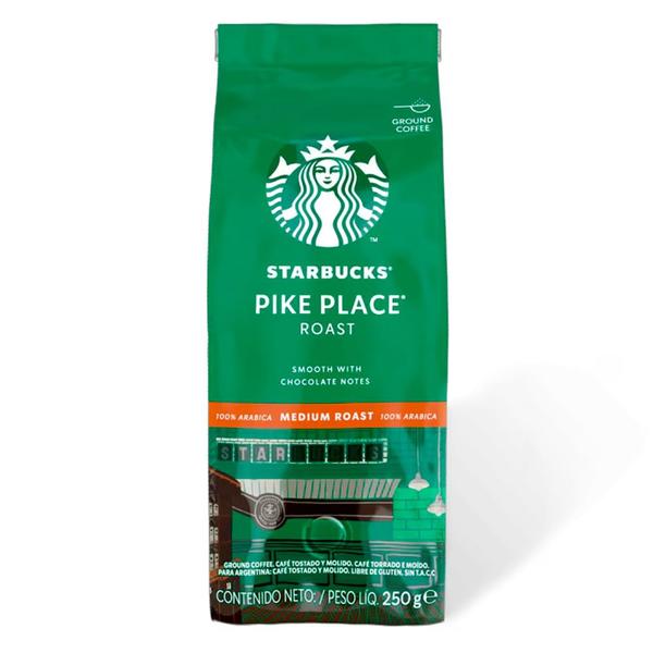 Café Pike Place Roast Starbucks Moído 250g Imagem de Café Pike Place Roast Starbucks Moído 250g