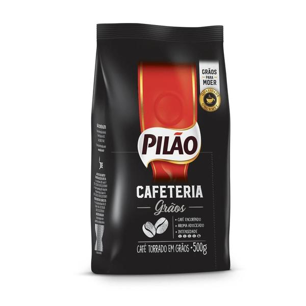 Imagem de Café Pilão Cafeteria Grãos 500g