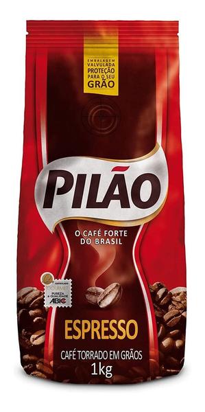 Imagem de Café Pilão Torrado Em Grãos Espresso 1 Kg