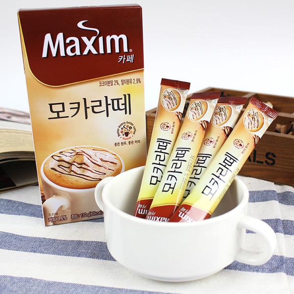 Imagem de Café Pronto Solúvel Coffee Maxim Coreano Mocha Latte - 10 Sachês