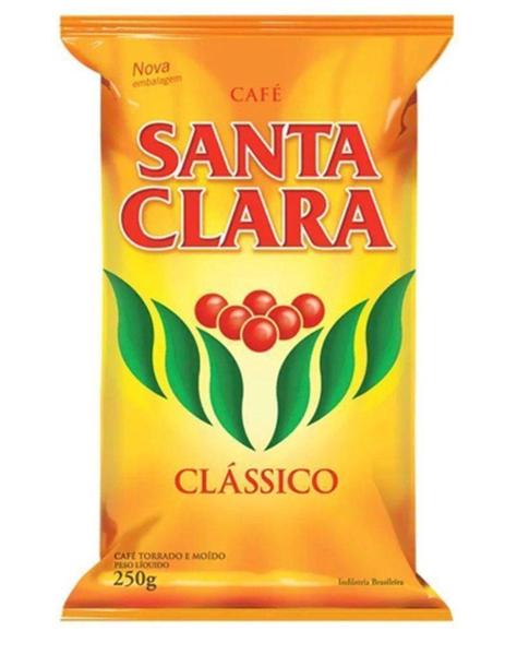 Imagem de Café Santa Clara Clássico 250g Cafezinho Café da Manhã Xícara