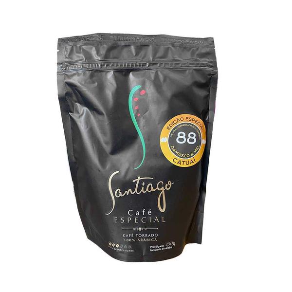 Café Santiago Damasco e Mel moído 250 g Imagem de Café Santiago Damasco e Mel moído 250 g