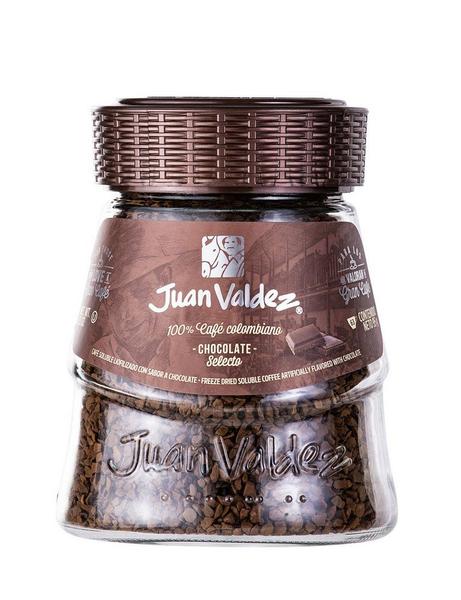 Café soluvel colombiano juan valdez sabor chocolate 95g Imagem de Café soluvel colombiano juan valdez sabor chocolate 95g