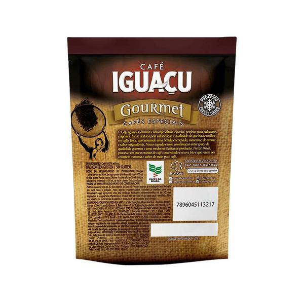 Imagem de Café Solúvel Iguaçu Liofilizado Gourmet Refil 40g