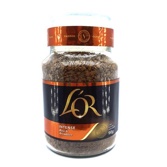 Imagem de Café Solúvel Liofilizado L'Or Intense vidro 90g