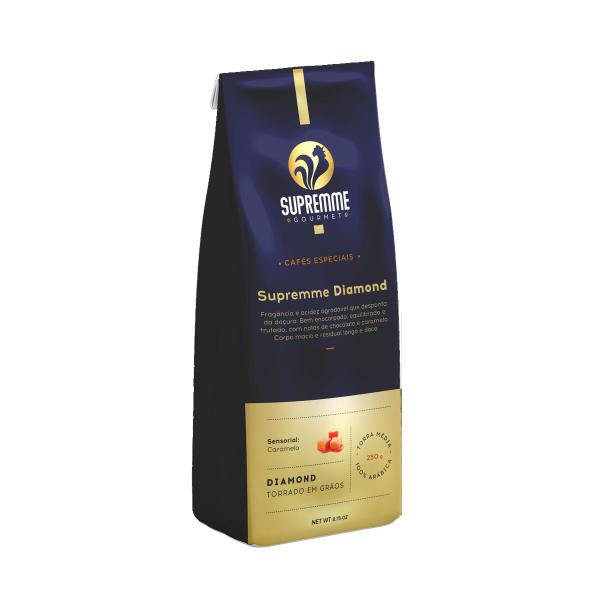 Imagem de Café Supremme Diamond 100% Arábica em Grãos 250gr