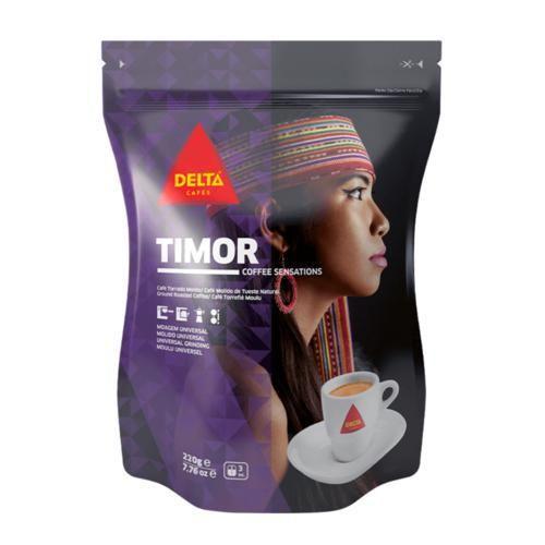 Café Torrado E Moído Delta Timor 250G - Delta Cafés Imagem de Café Torrado E Moído Delta Timor 250G