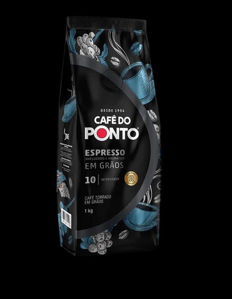 Café Torrado em Grãos café do Ponto 1kg. Imagem de Café Torrado em Grãos café do Ponto 1kg.