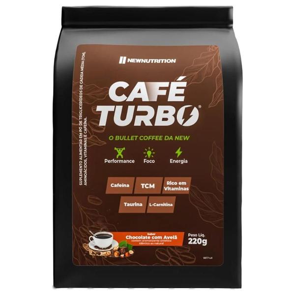 Imagem de Café Turbo em Pó 220g New Nutrition