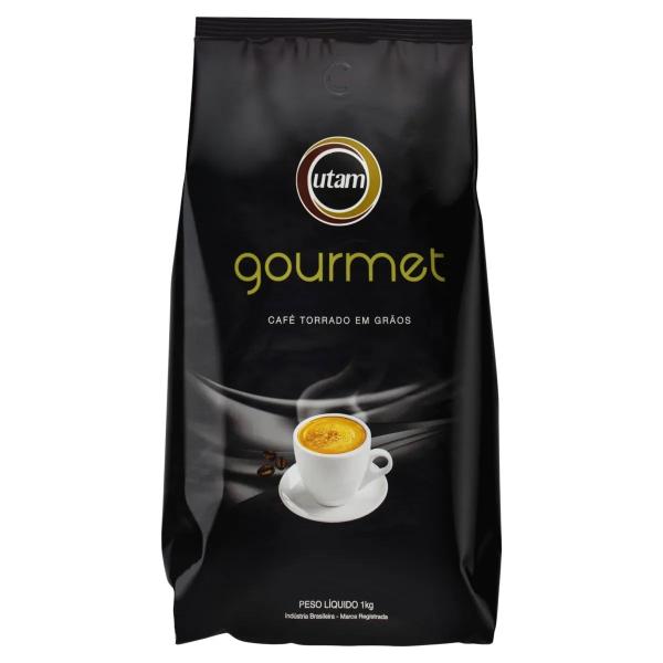 Café utam gourmet em grãos1kg Imagem de Café utam gourmet em grãos1kg