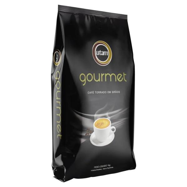 Café utam gourmet em grãos1kg Imagem de Café utam gourmet em grãos1kg