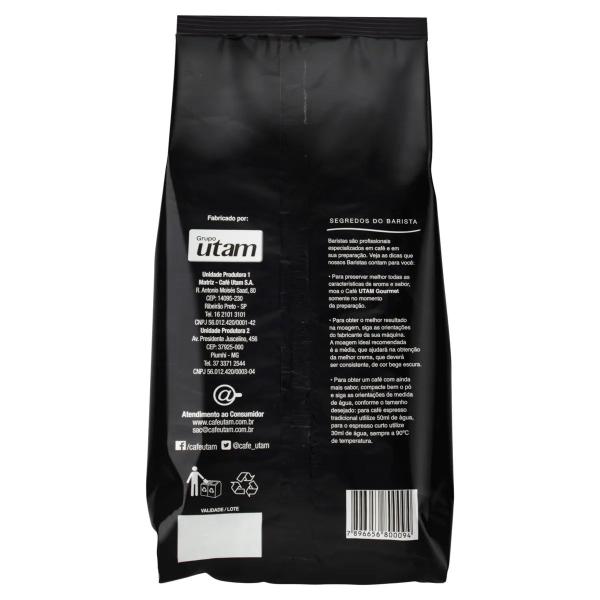 Café utam gourmet em grãos1kg Imagem de Café utam gourmet em grãos1kg