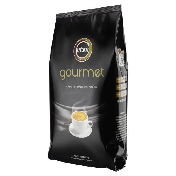 Café utam gourmet em grãos1kg Imagem de Café utam gourmet em grãos1kg