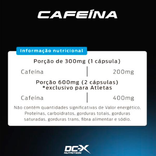 Imagem de Cafeina 120 caps Dcx Nutrition