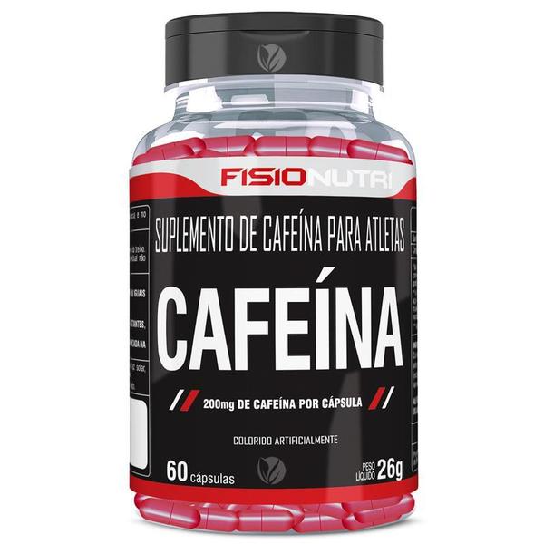 Imagem de Cafeína 200mg 60 Cápsulas - Fisionutri