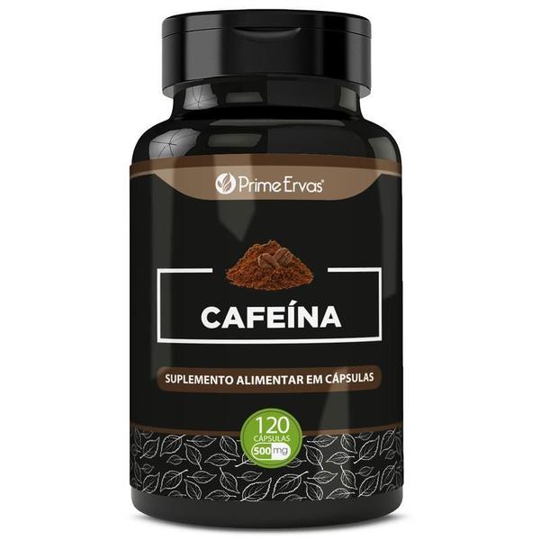 Imagem de Cafeína 500Mg 120 Cápsulas Prime Ervas