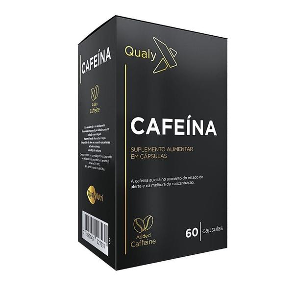 Imagem de Cafeína qualy x com 60 cápsulas