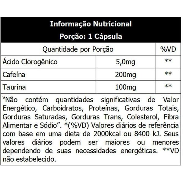 Imagem de Cafeína Vitaminlife 30 Cápsulas