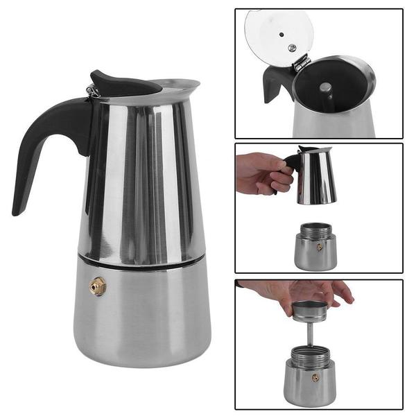 Imagem de Cafeteira 6 Cafes Inox Ke home 5806