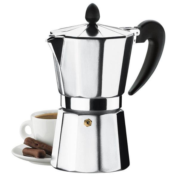 Imagem de Cafeteira Alumínio 6 xícaras 300ml Verona Brinox 2182/100