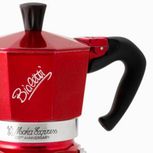 Imagem de Cafeteira Bialetti Italiana Moka Centenary 6 Xícaras