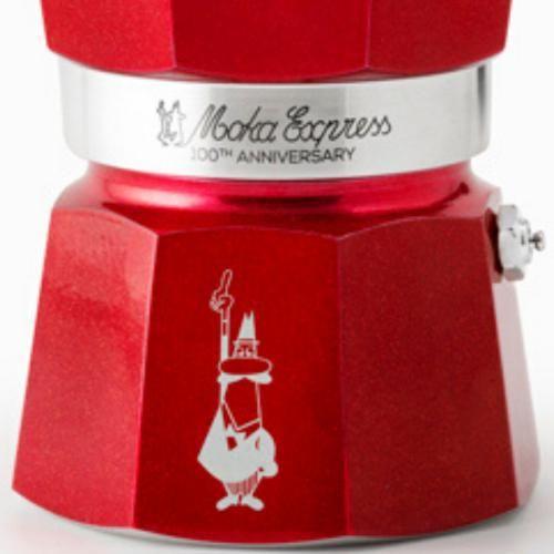 Imagem de Cafeteira Bialetti Italiana Moka Centenary 6 Xícaras