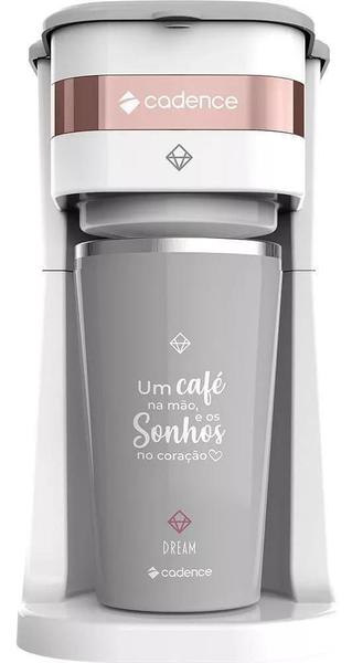 Imagem de Cafeteira Cadence Rose Gold Com Copo Termico Caf206 127V