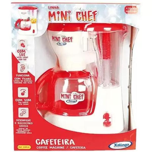 Cafeteira de brinquedo Mini chef - Xalingo Imagem de Cafeteira de brinquedo Mini chef - Xalingo