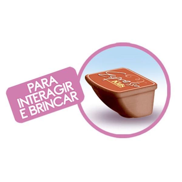 Cafeteira de brinquedo rosa expresso kids cozinha infantil - ZUCA TOYS Imagem de Cafeteira de brinquedo rosa expresso kids cozinha infantil