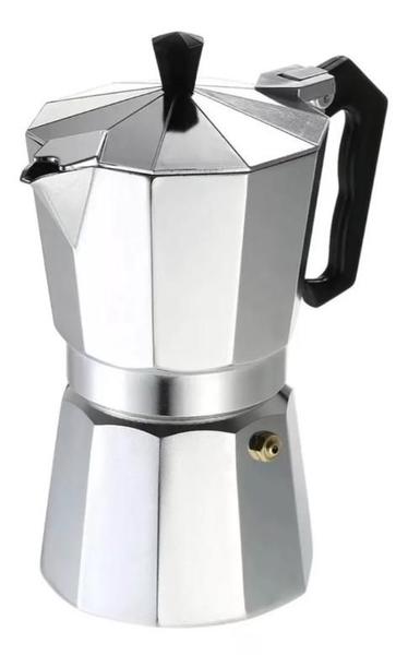 Imagem de Cafeteira de Fogão Italiana Expresso Aluminio Até 6 Xícaras Café