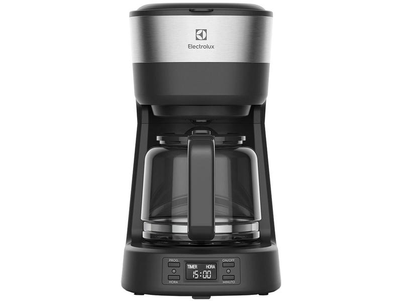 Cafeteira Elétrica Electrolux 30 Xícaras Experience Programável com Timer Preto ECM25