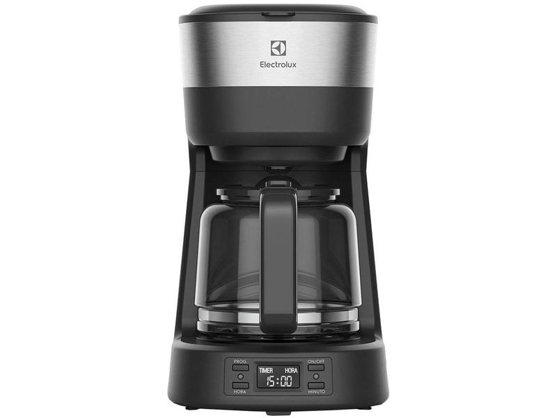 Cafeteira Elétrica Electrolux Efficient ECM25 Programável com Timer 30 Cafés Preto 4910AOB...