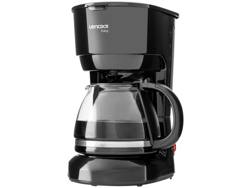 Cafeteira Elétrica Lenoxx Easy PCA018 18 Cafés - Preta Cafeteira Elétrica Lenoxx Easy PCA018 18 Cafés - Preta