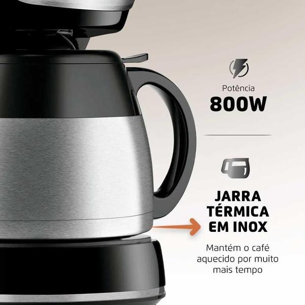 Imagem de Cafeteira Elétrica Mondial Dolce Arome 800W C-33JT-24X 127V