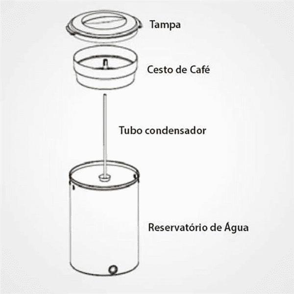 Imagem de Cafeteira Elétrica Trad. Inox 6 Litros Marchesoni 220 V