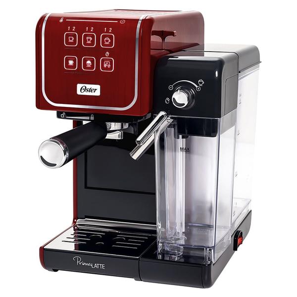 Imagem de Cafeteira Espresso Oster PrimaLatte Touch Red