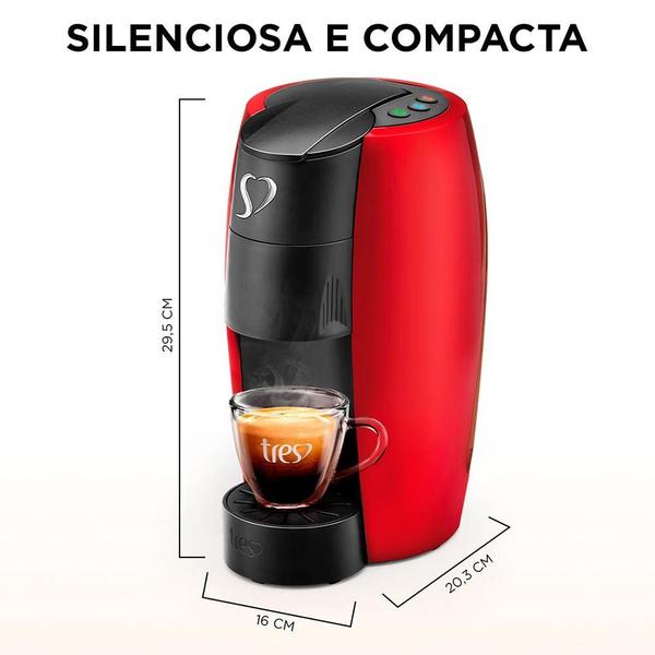 Imagem de Cafeteira Espresso TRES Coracoes LOV - 110V