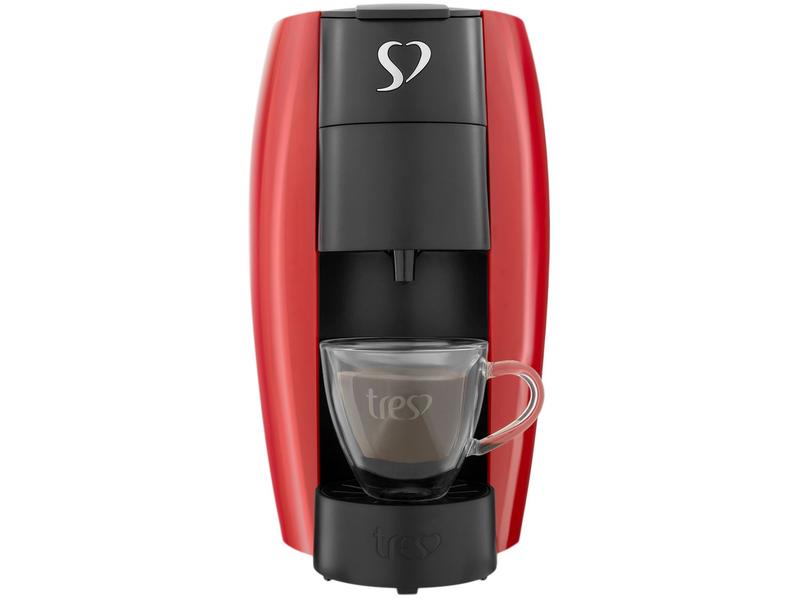 Cafeteira Espresso Tres Lov Vermelha Cafeteira Espresso Tres Lov Vermelha