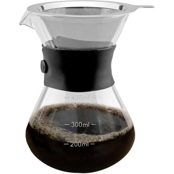 Imagem de Cafeteira Expressa Tramontina Borosilicato C/ Filtro 0,4L