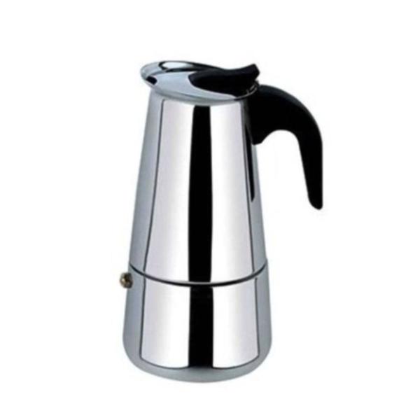 Imagem de Cafeteira Expresso Italiana 9 Cafés Xícaras Em Aço Inox