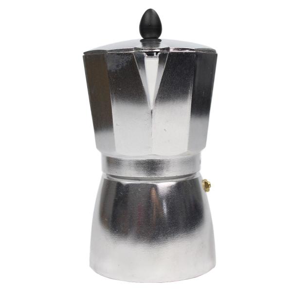 Cafeteira Expresso tipo Italiana 6 Xícaras Alumínio - Hauskraft Imagem de Cafeteira Expresso tipo Italiana 6 Xícaras Alumínio