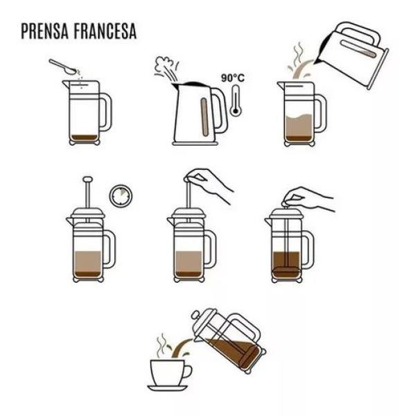 Imagem de Cafeteira francesa cremeira french press cold brew 600 ml