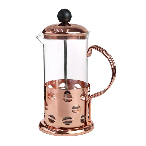 Imagem de Cafeteira francesa cremeira french press cold brew  gold rose - 350ml