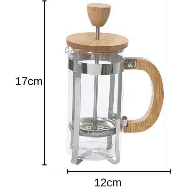 Imagem de Cafeteira Francesa Mimo Style Vidro Com Prensa 600Ml