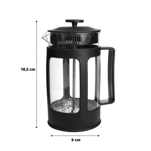 Imagem de Cafeteira francesa vidro e plástico 600ml